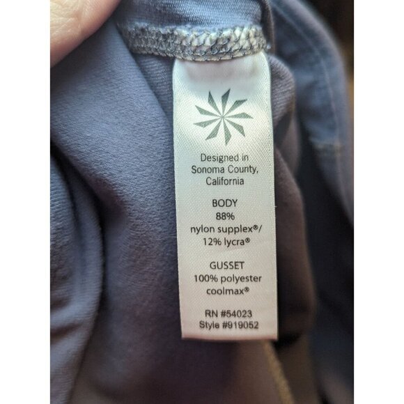 Athleta Salutation 7/8 Yoga Leggings High-Rise In Powervita Gray Size Small - Picture 9 of 16